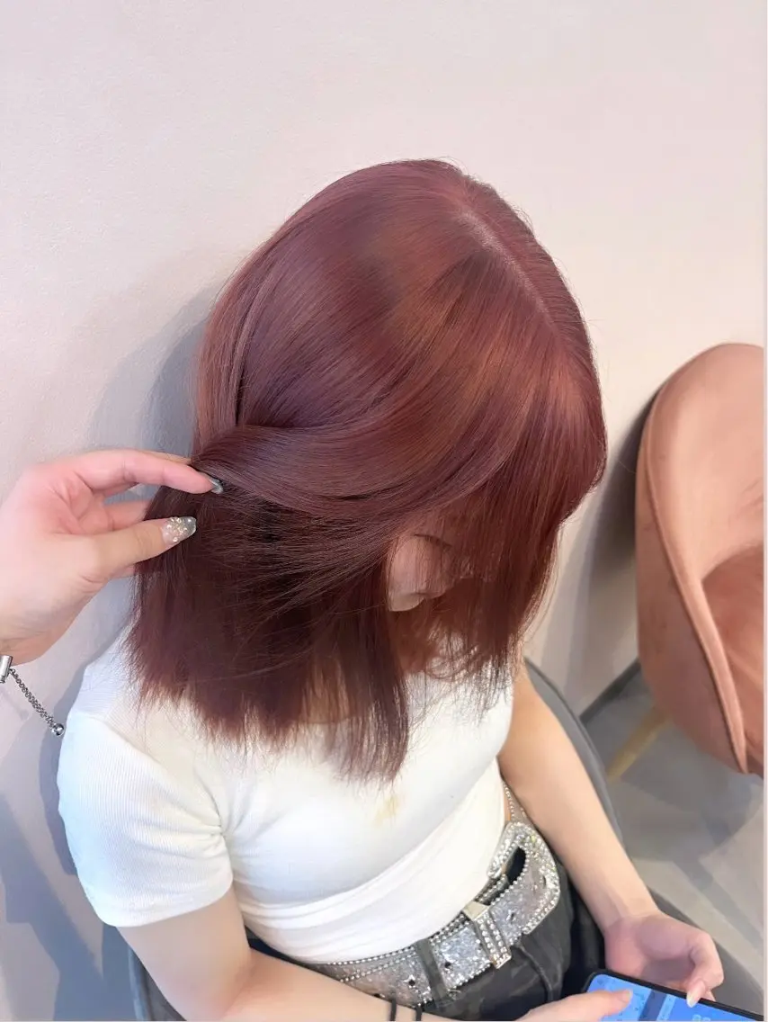 ミディアム ヘアカラー トリートメント 当日予約◎ risaのヘアスタイル