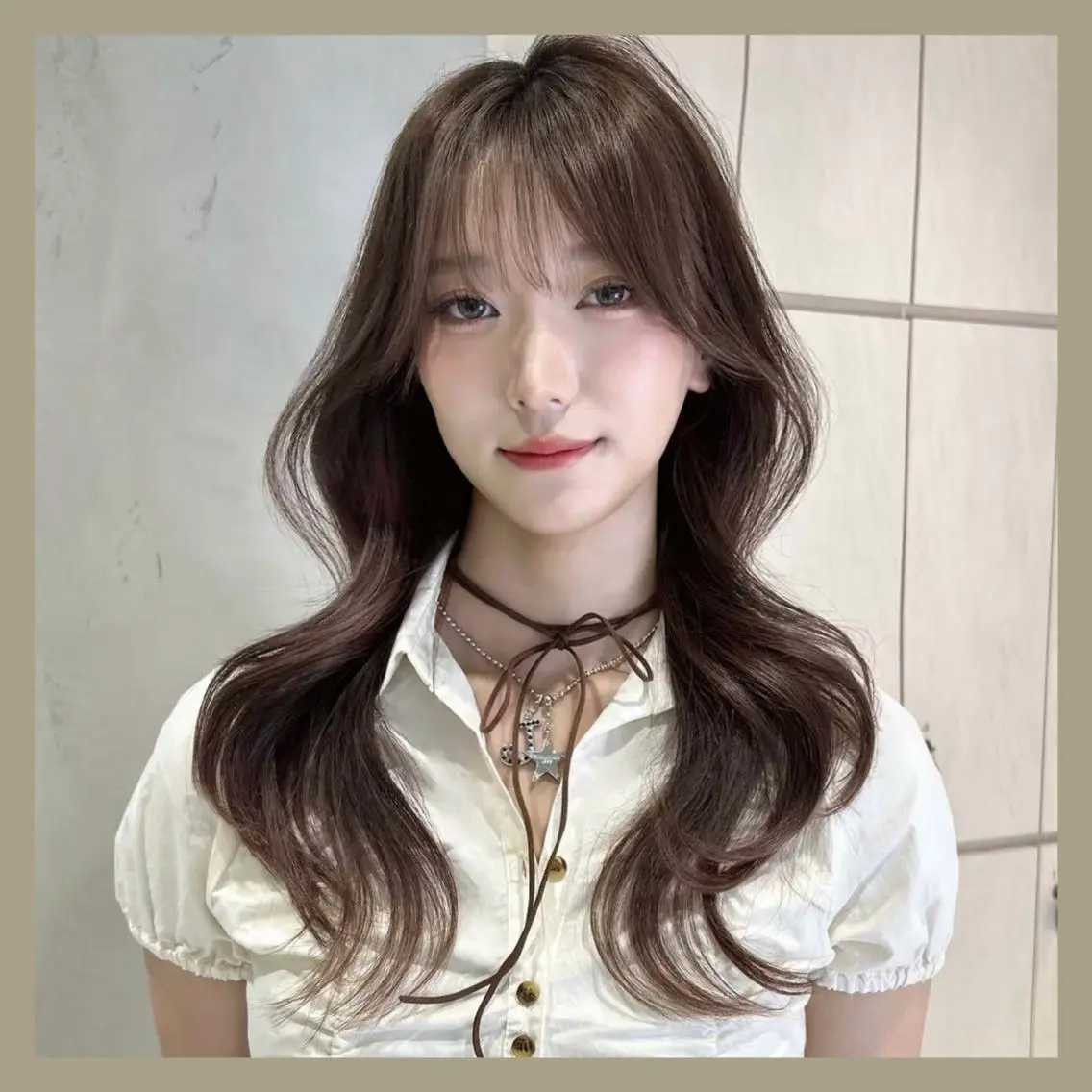 【人気No.2️⃣✨】【内部補修+表面補強Trが限定価格🉐】 韓国風カット+透明感ワンカラー+3stepトリートメントの写真