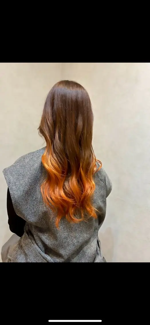ロング カラー ヘアカラー トリートメント 🦋モデル募集中 🦋　Misatoのヘアスタイル