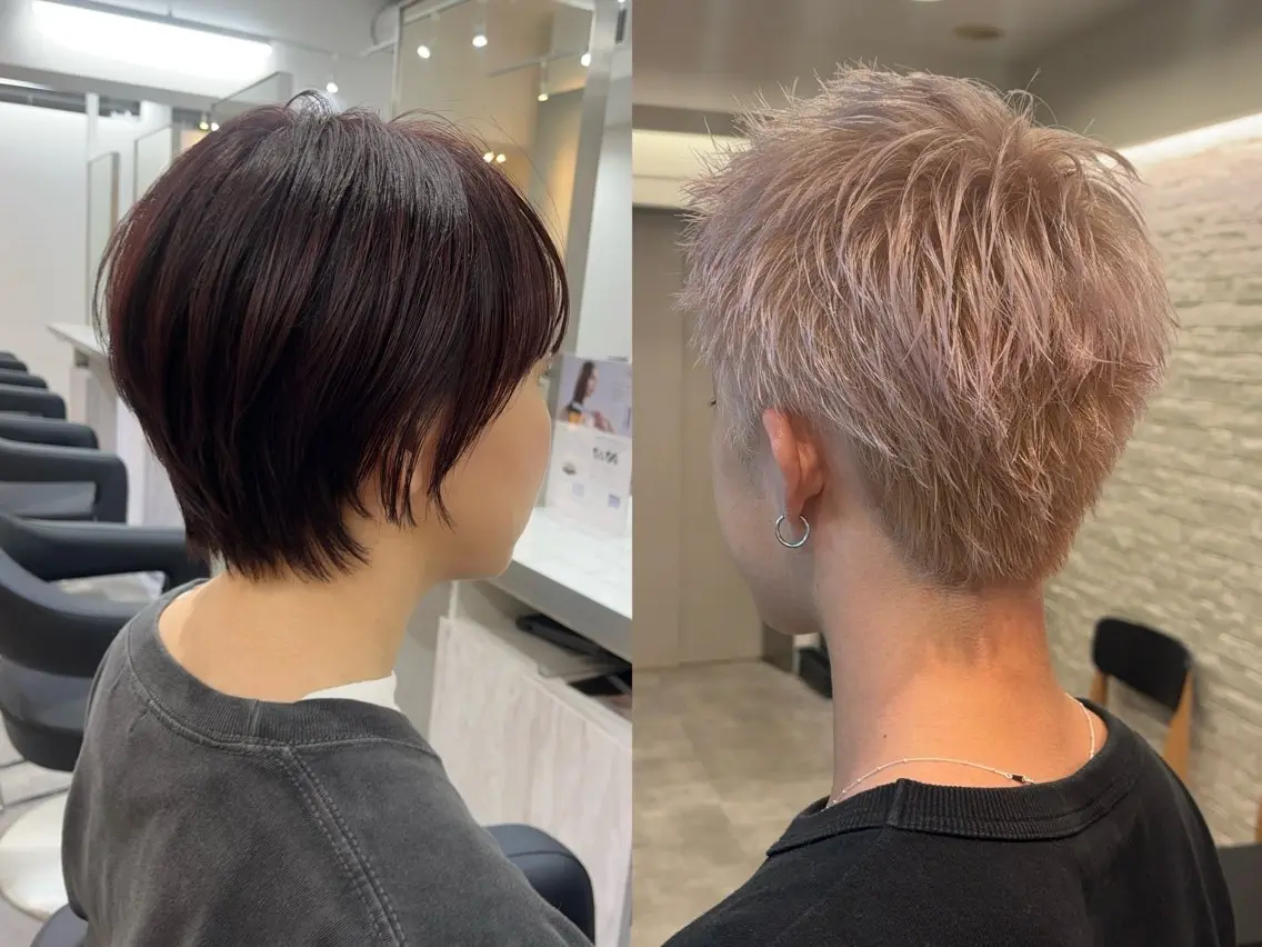 ショート メンズ Viot 銀座 樋口 桃佳のヘアスタイル