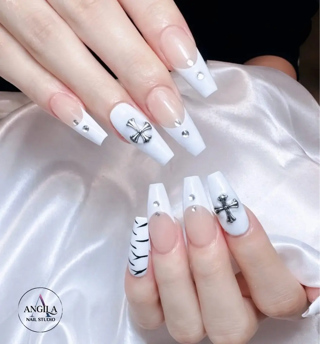 ネイル ANGILA ネイル¨̮S*Y*Kのネイルデザイン