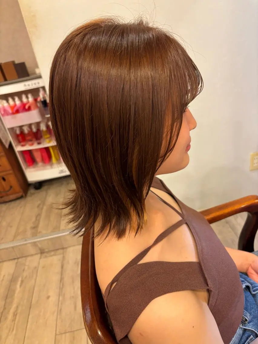 カラー 恩田 美波のヘアスタイル