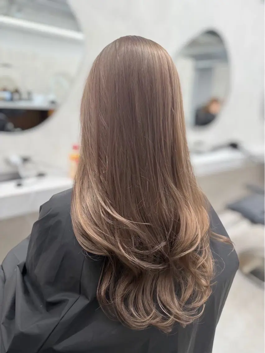 ロング カラー MAIKA💞透明感 カラーモデル募集中のヘアスタイル
