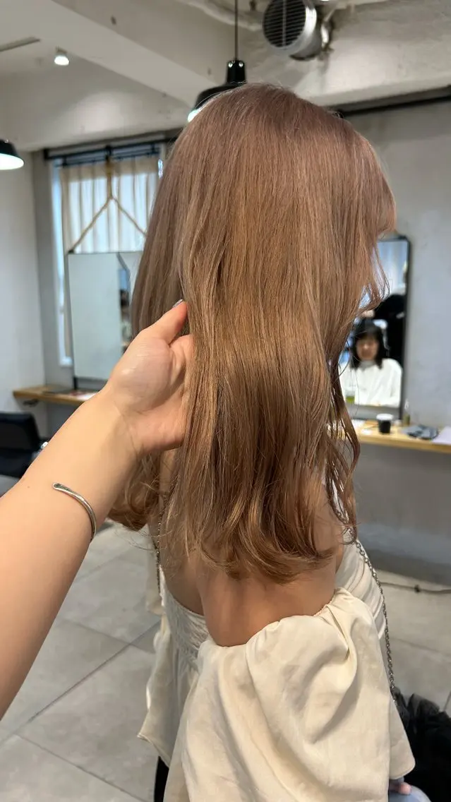 ミディアム カラー ❕マンツーマン施術❕ 🍊Moemiのヘアスタイル