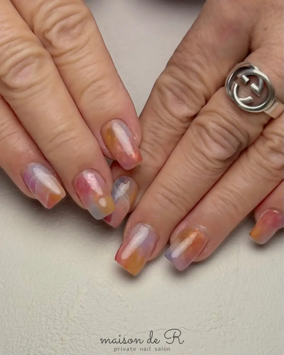 ネイル ニュアンスネイル ハンドネイル T. Maiのネイルデザイン