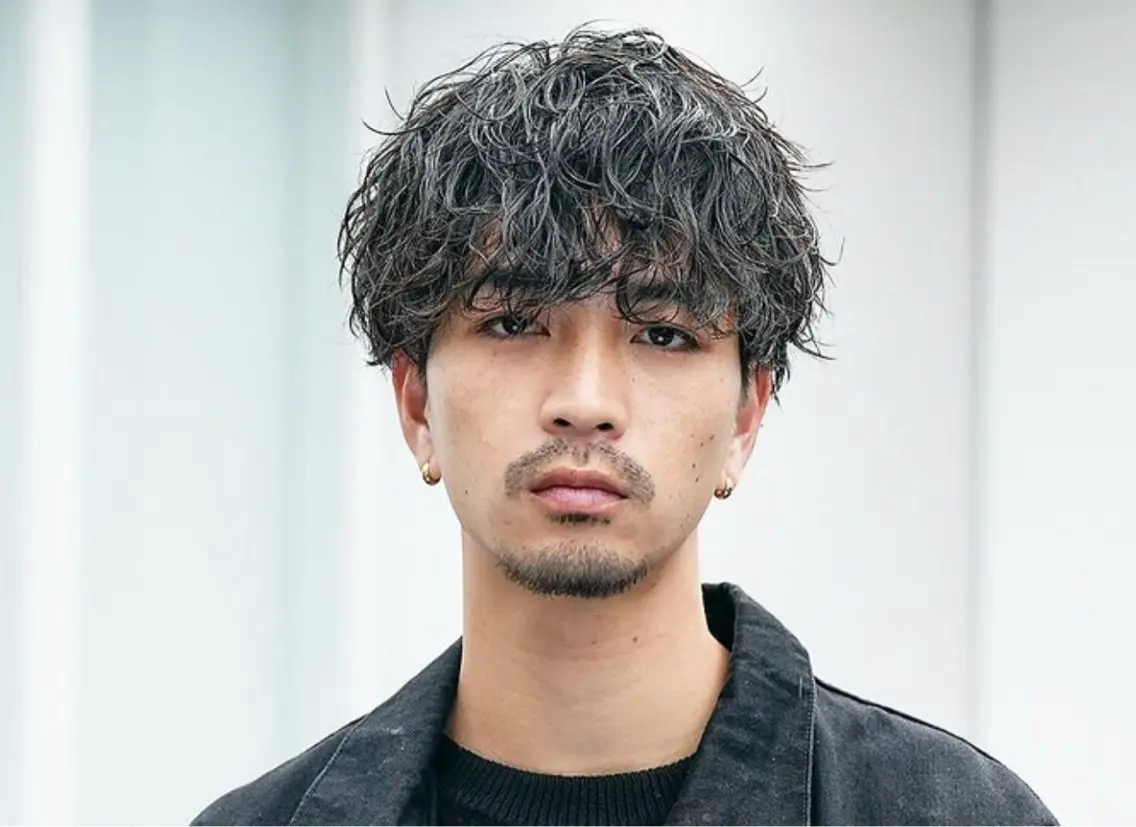 パーマ メンズ カット パーマ fifth 近藤基樹のヘアスタイル
