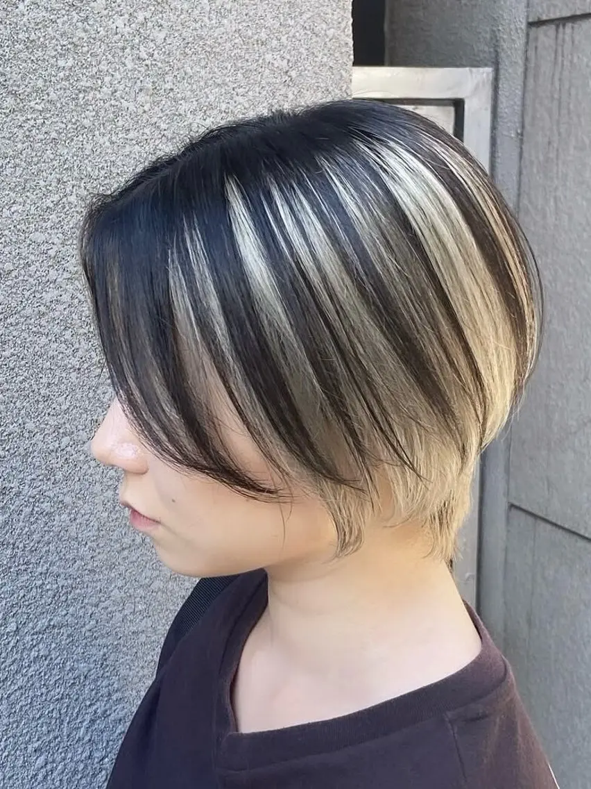 ショート ⭐️プルエクステ/ カットモデルKAHOのヘアスタイル