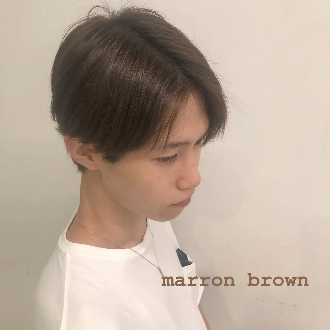ショート カラー メンズ 💗🤍透明感カラー 🤍💗kanonのヘアスタイル