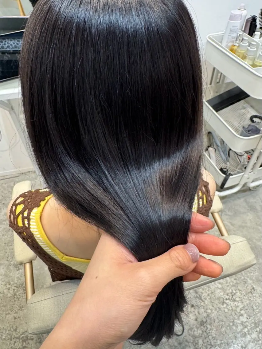ロング ence銀座 きょうのヘアスタイル