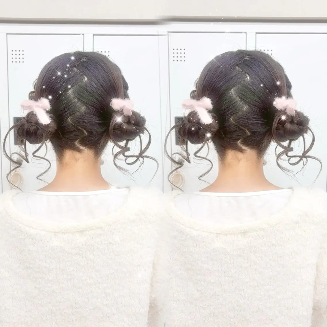 ヘアアレンジ ヘアアレンジエクステ 推し活 さな👶🏻のヘアスタイル