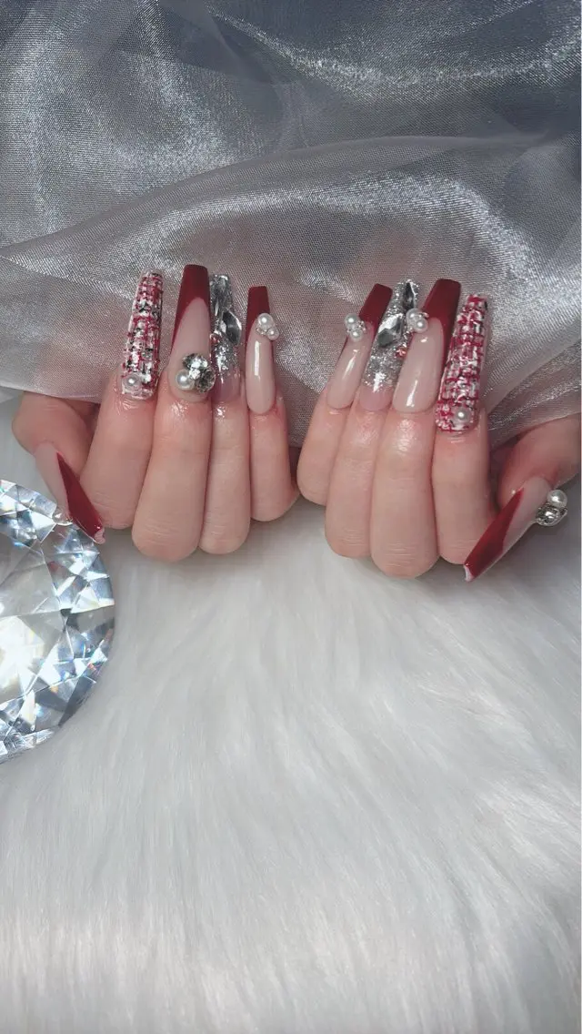 ネイル ロングネイル ハンドネイル Kayo 💅のネイルデザイン