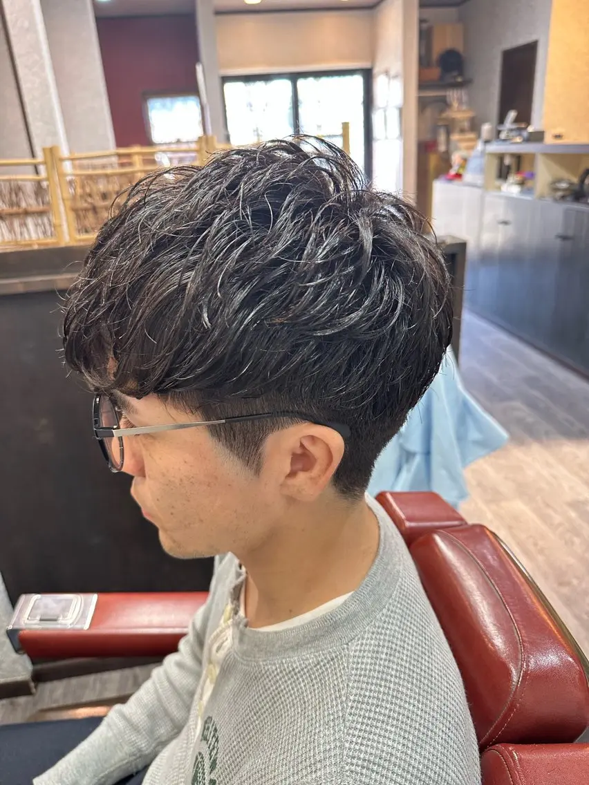ショート 田島 颯人のヘアスタイル