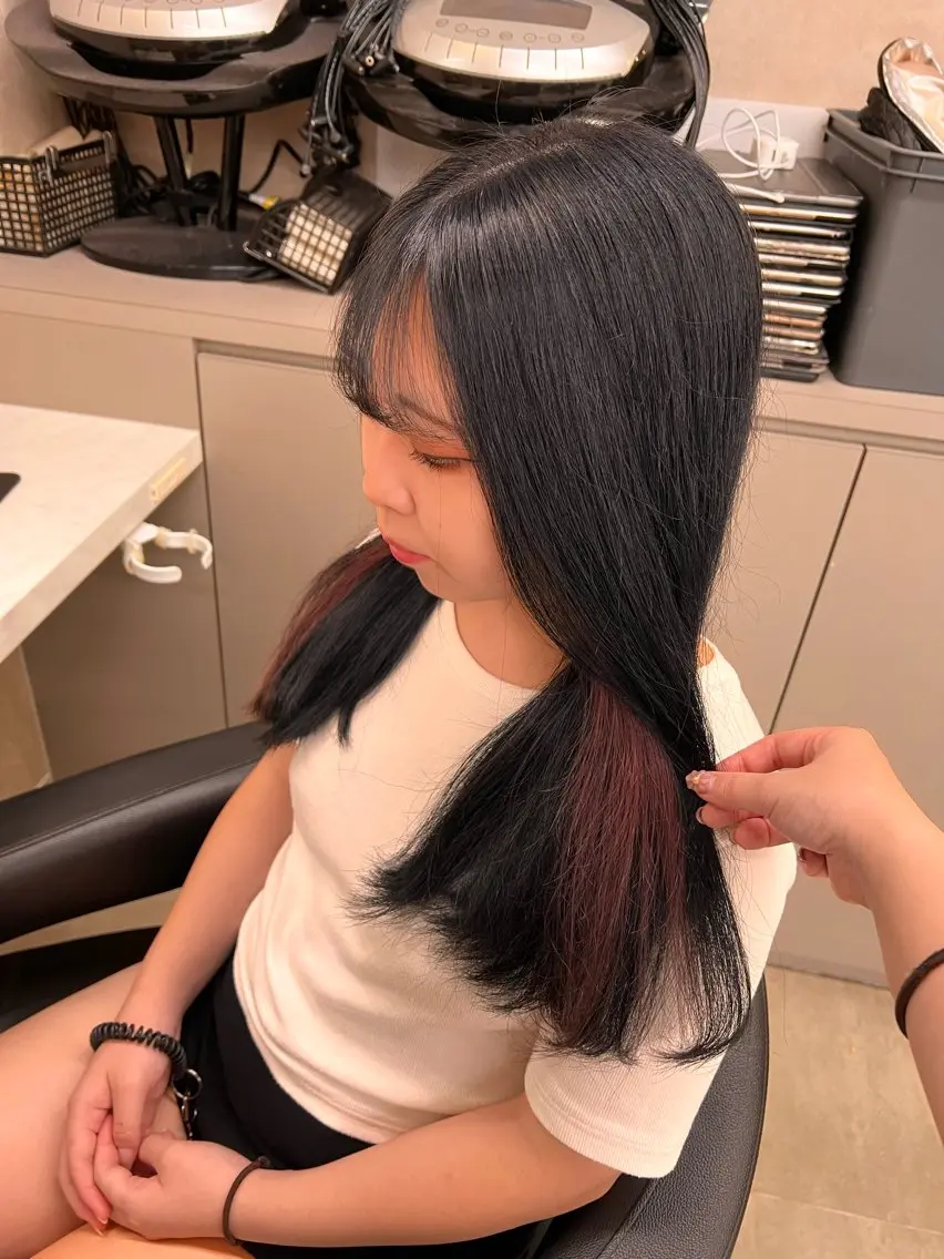 ロング カラー 💖札幌カラー 指名No.1💖玲奈のヘアスタイル