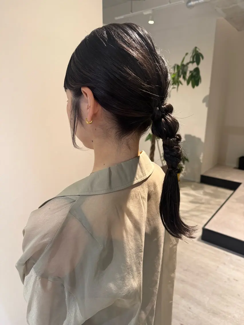 セミロング ヘアセット Connect Rumiのヘアスタイル