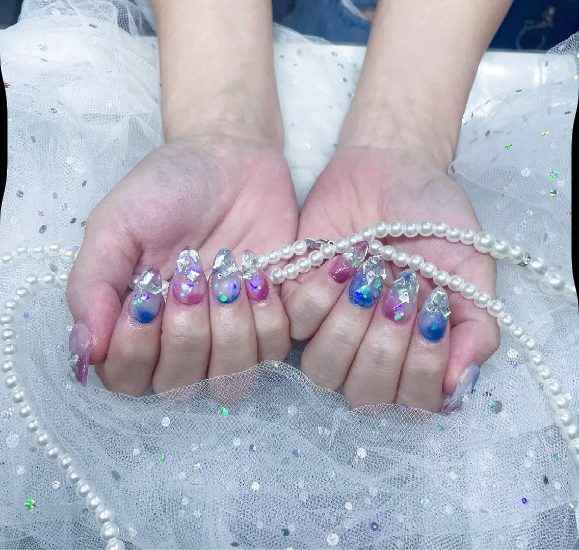 ネイル スカルプネイル ベスティオーラ 花香のネイルデザイン