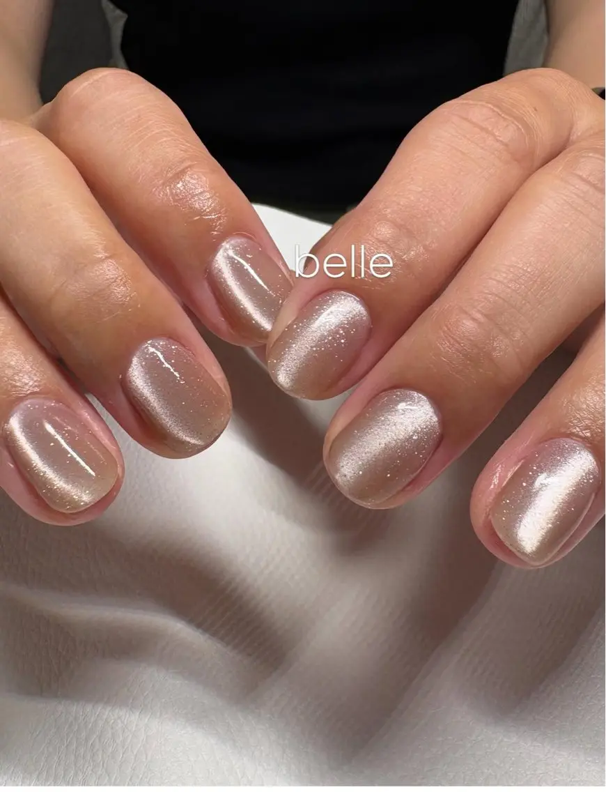 ネイル フラッシュネイル フラッシュマグ マグネットネイル ワンカラーネイル belle nail /行方市のネイルデザイン