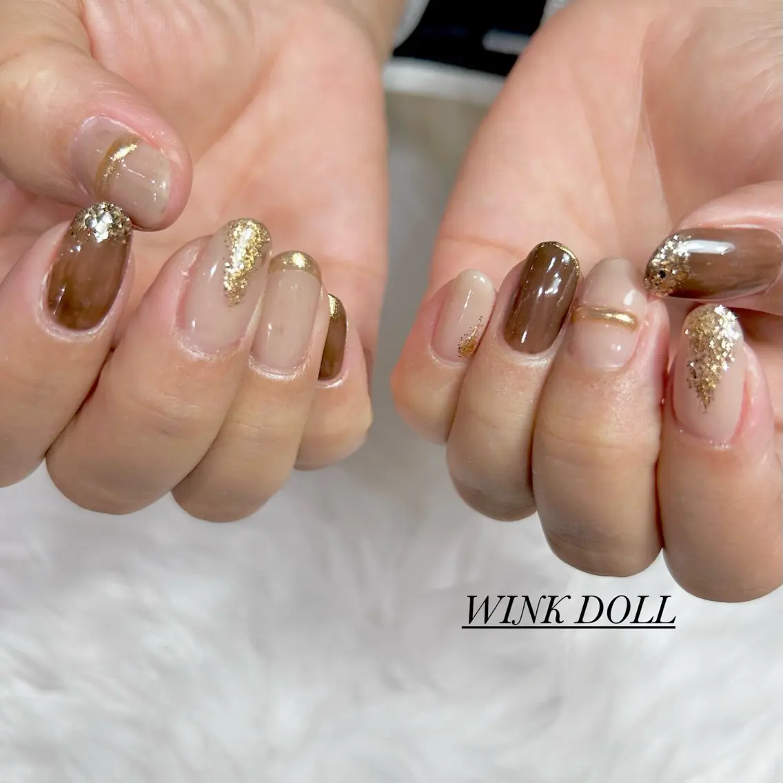 ネイル ハンドネイル WINK DOLL 🌹MIRAIのネイルデザイン
