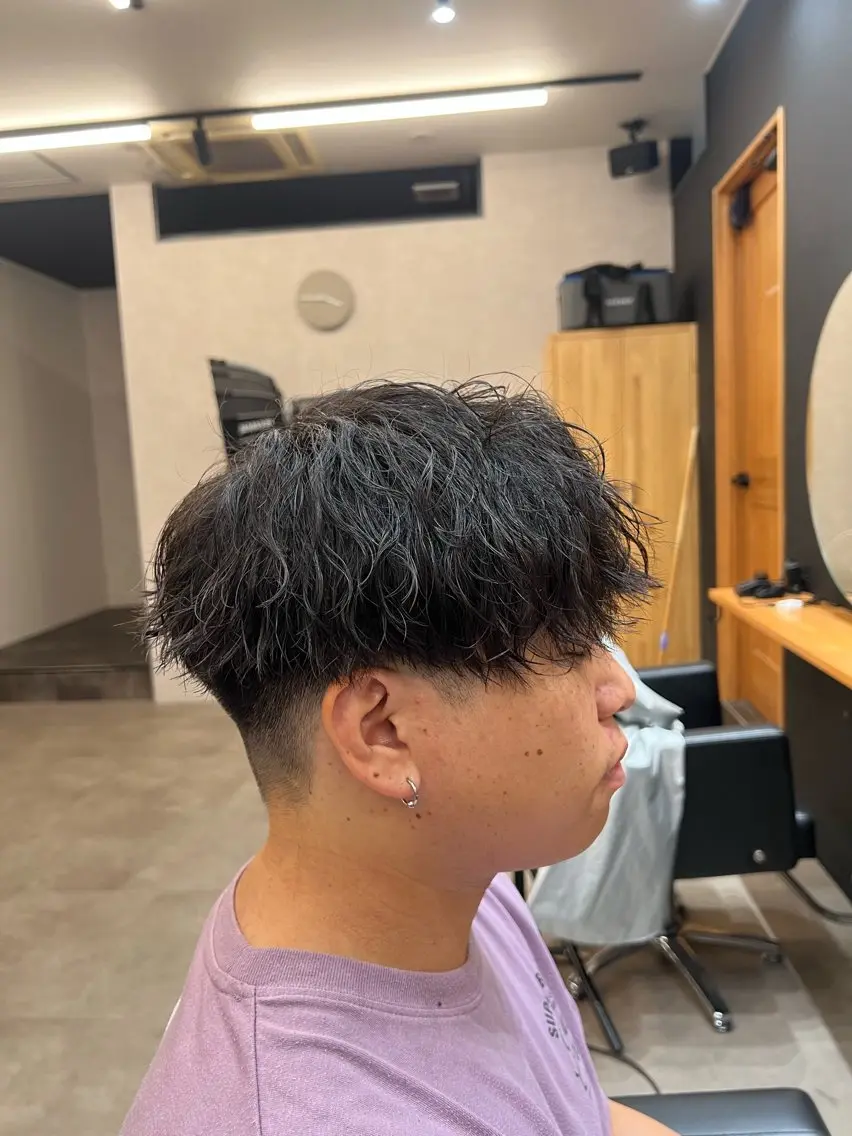 カラー パーマ メンズ メンズ特化🪽 川島豪瑠のヘアスタイル