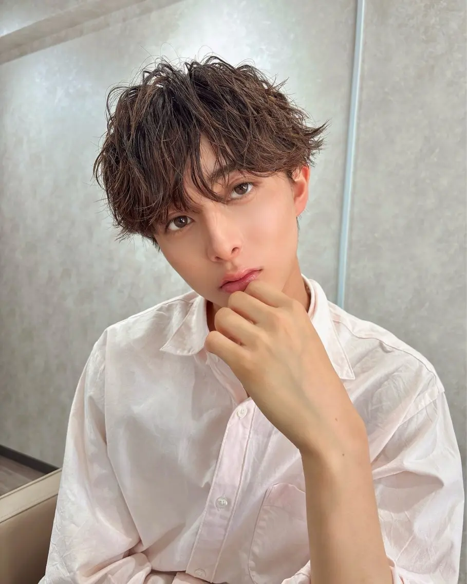 メンズ 林 将大のヘアスタイル