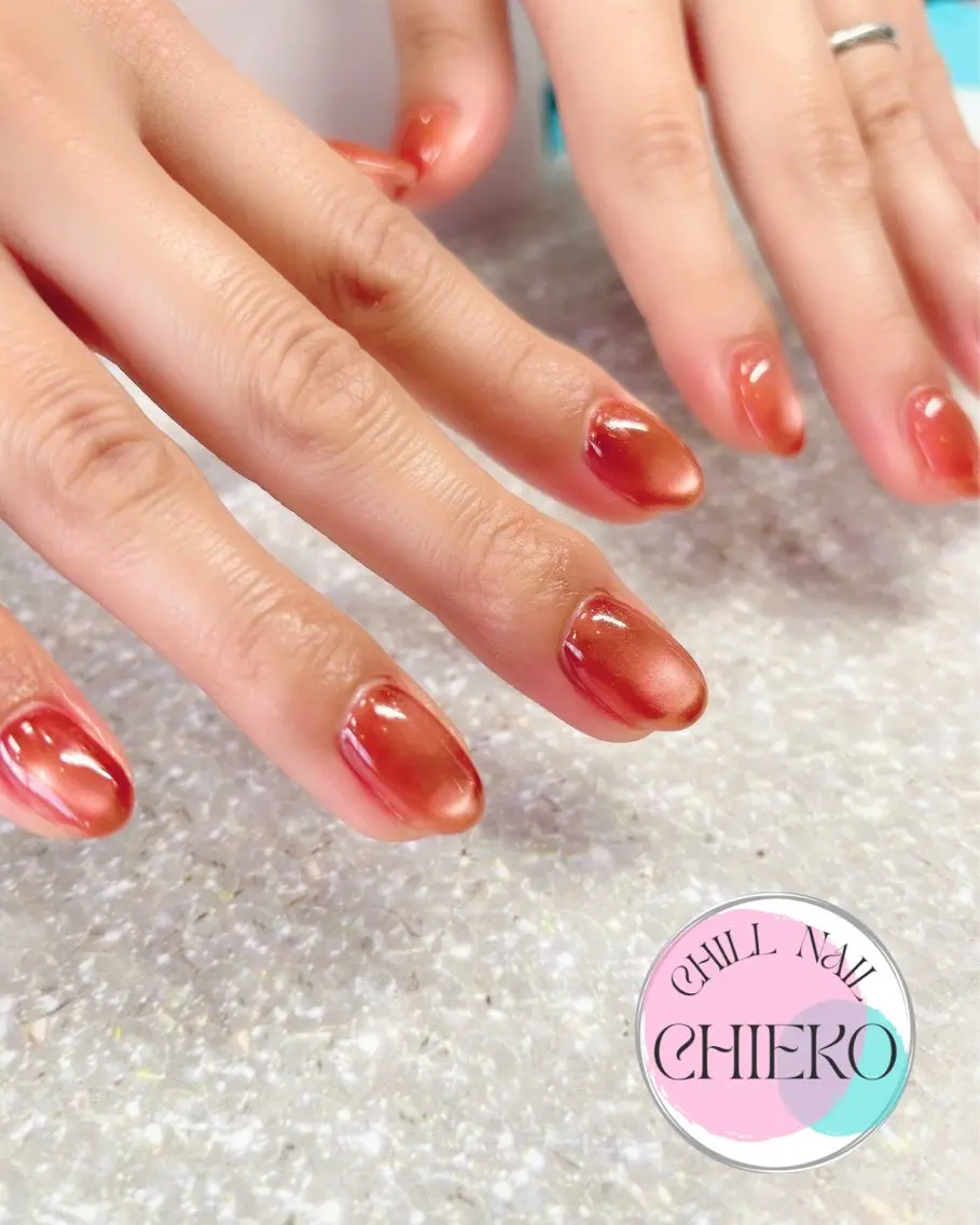 ネイル マグネットネイル CHILL NAIL 読谷村のネイルデザイン