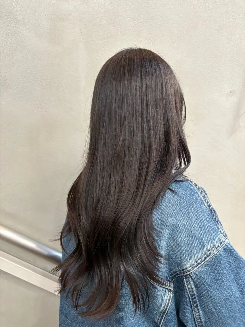 ロング カラー グレージュ カット ヘアカラー トリートメント Keina/理想 ×似合わせ🎀のヘアスタイル