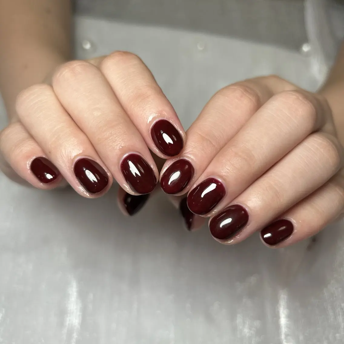 ネイル ジェルネイル グラデーション シンプルネイル ハンドネイル Cute Tips nailのネイルデザイン