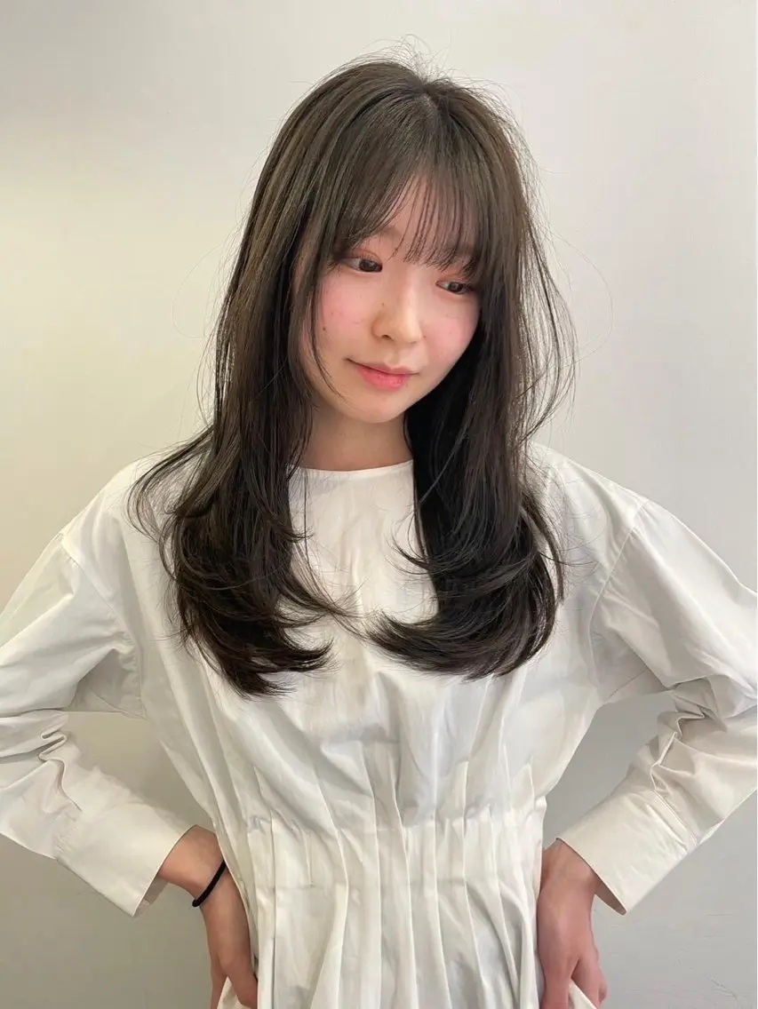 セミロング カットモデル募集中 新潟万代/こたろ🐯のヘアスタイル