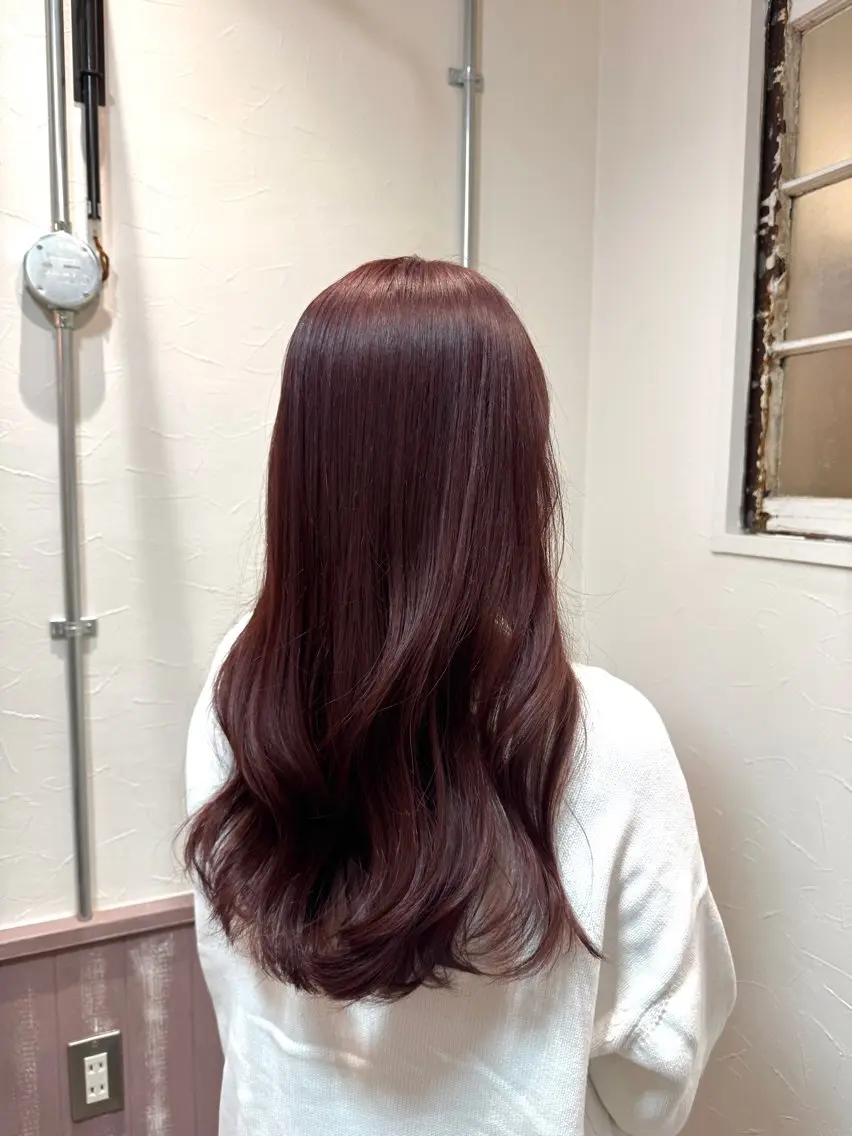 ロング カラー カット ヘアカラー トリートメント ダブルカラー /レイヤー/アリサのヘアスタイル