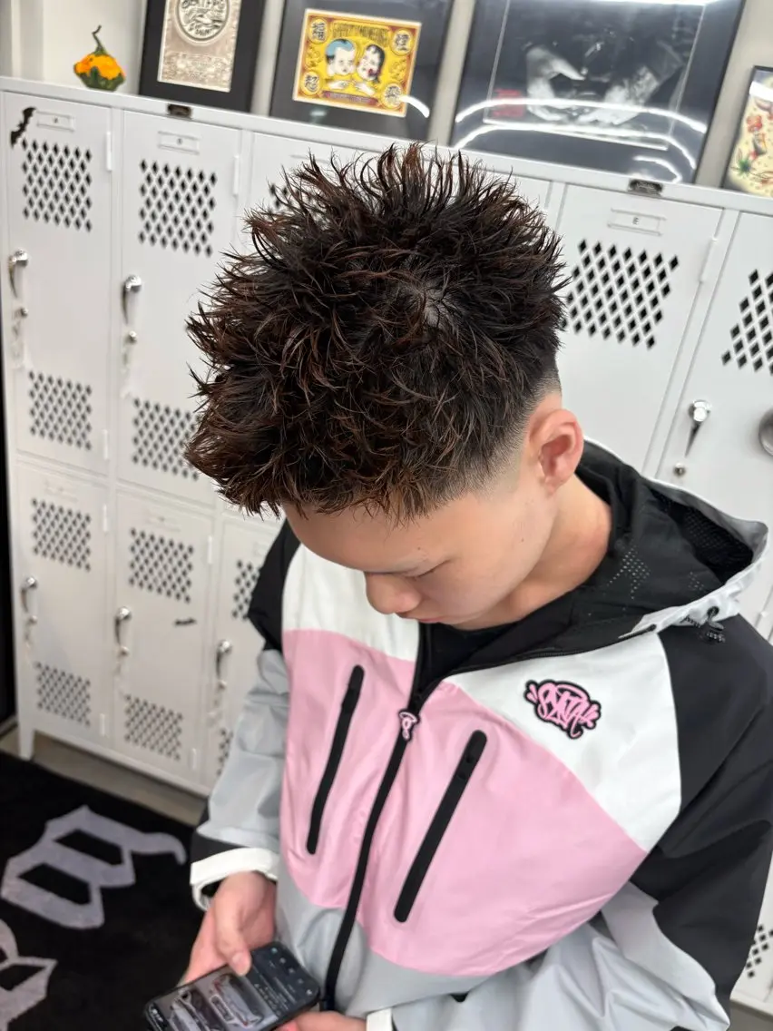 【⚡特殊系（仏陀、スパイキーピンパーマ、ツイストパーマ、カーリーパーマ）perm】の写真