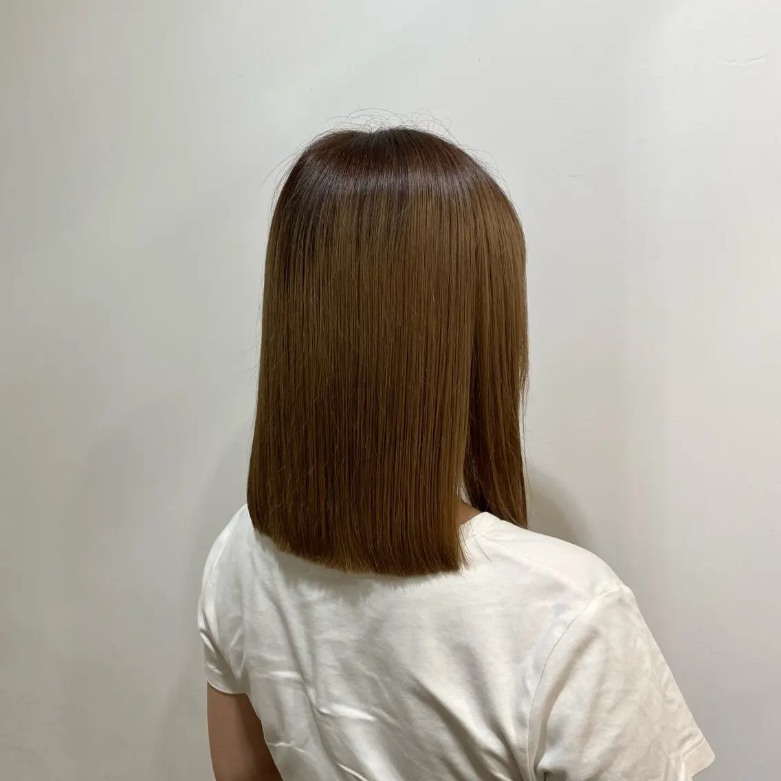 ミディアム ついざき はるかのヘアスタイル
