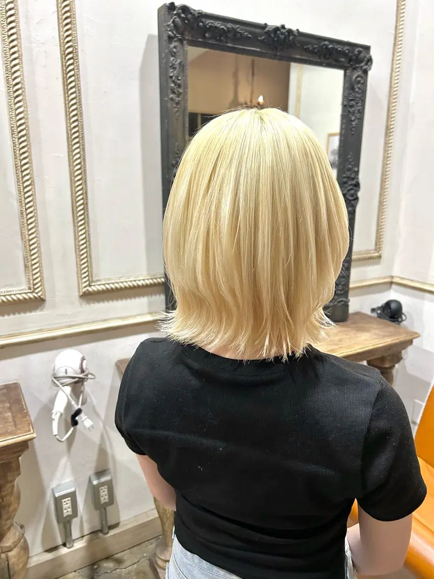 ショート 樋富 優香のヘアスタイル