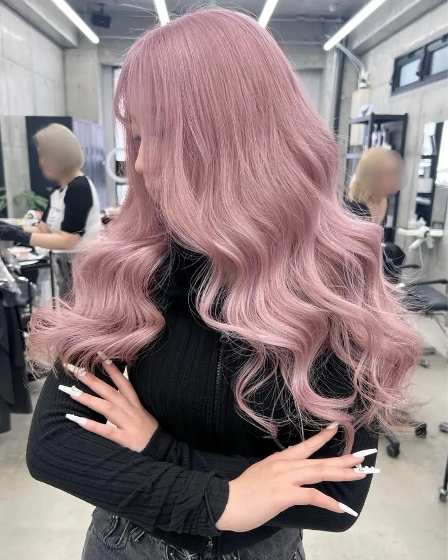 ロング ヘアカラー はづき/ハイトーン /名古屋栄/ギャルのヘアスタイル