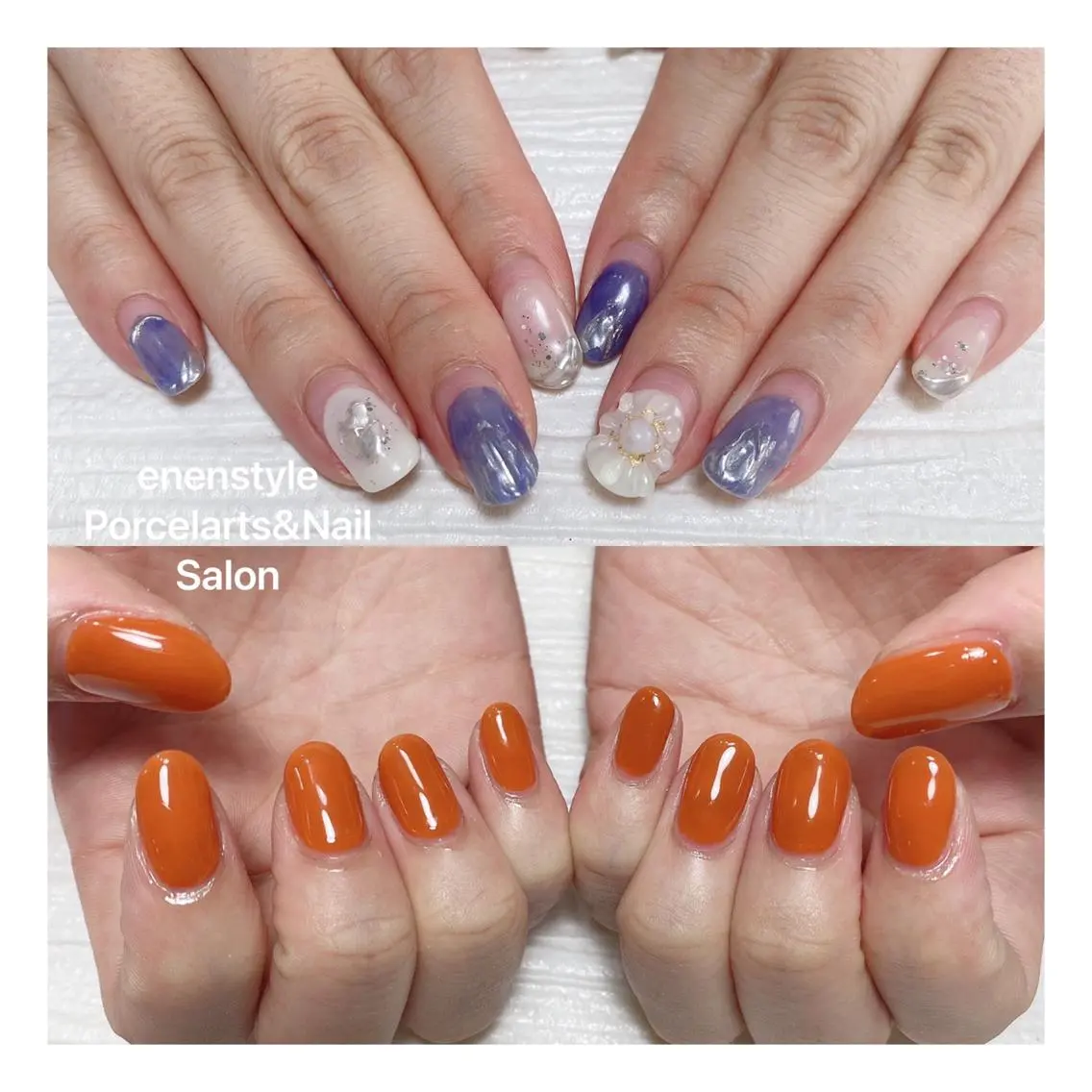 ミディアム ネイル 🐾enen style 🐾のネイルデザイン