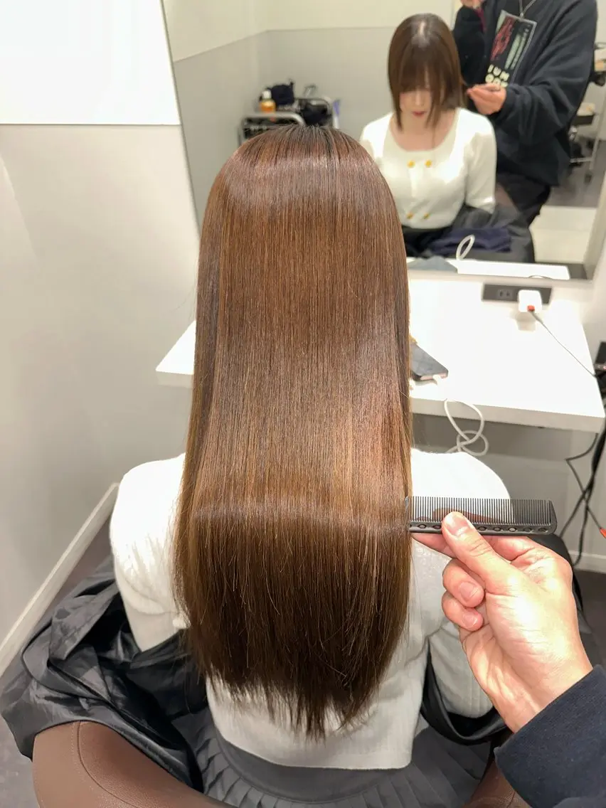 ロング 美髪特化✨ 伊織✨縮毛矯正✨のヘアスタイル