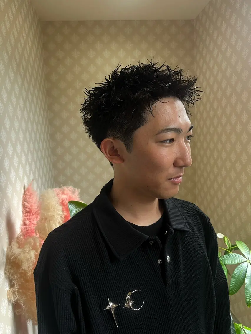 【メンズ限定】カット💁🏽‍♂️  (スパイキー、センターパート、マッシュ、メンズならなんでも得意です！)の写真