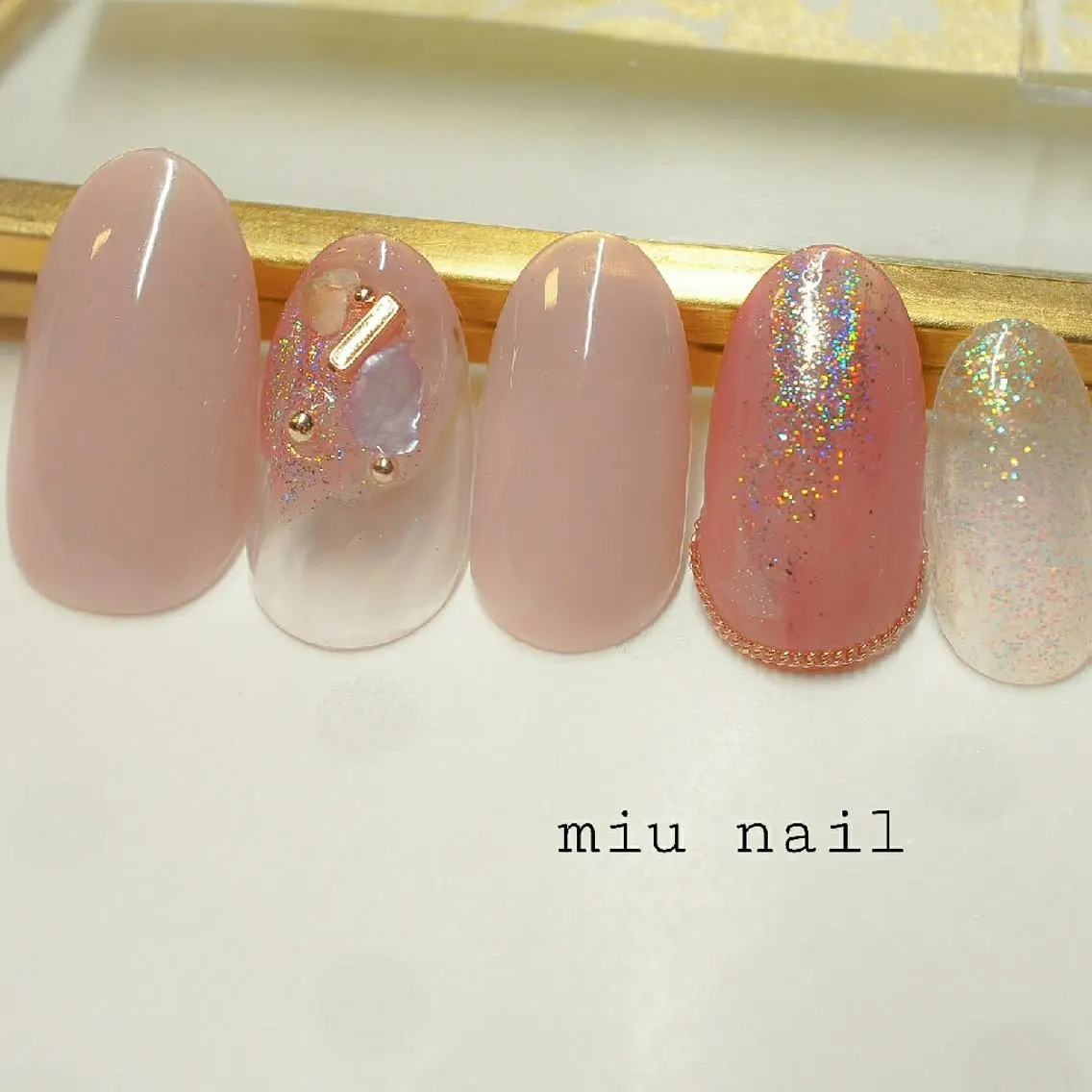 ネイル ニュアンスネイル MIU nailのネイルデザイン