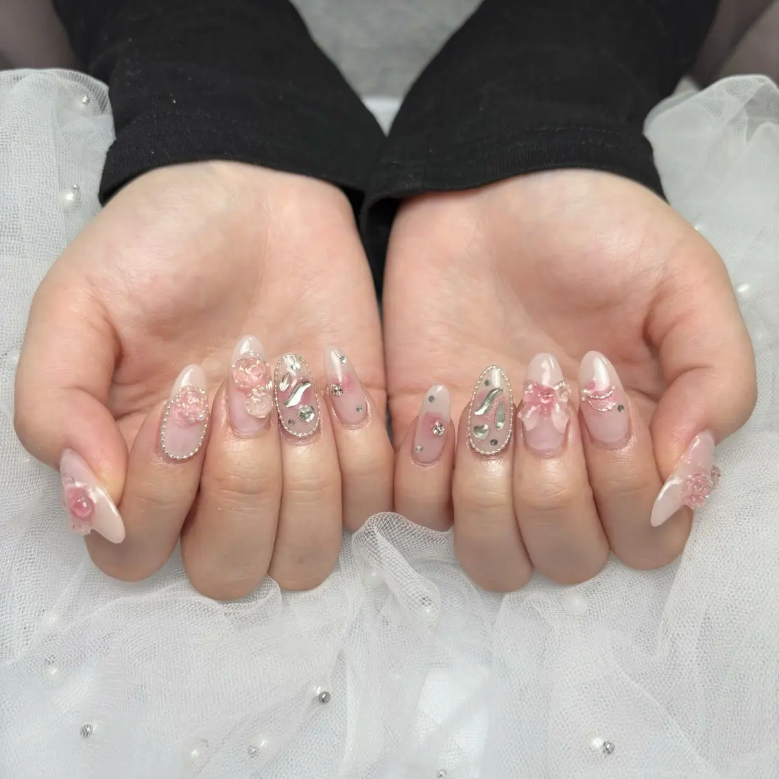 💞パーツ付け放題持ち込みデザイン💞【オフ込み】の写真