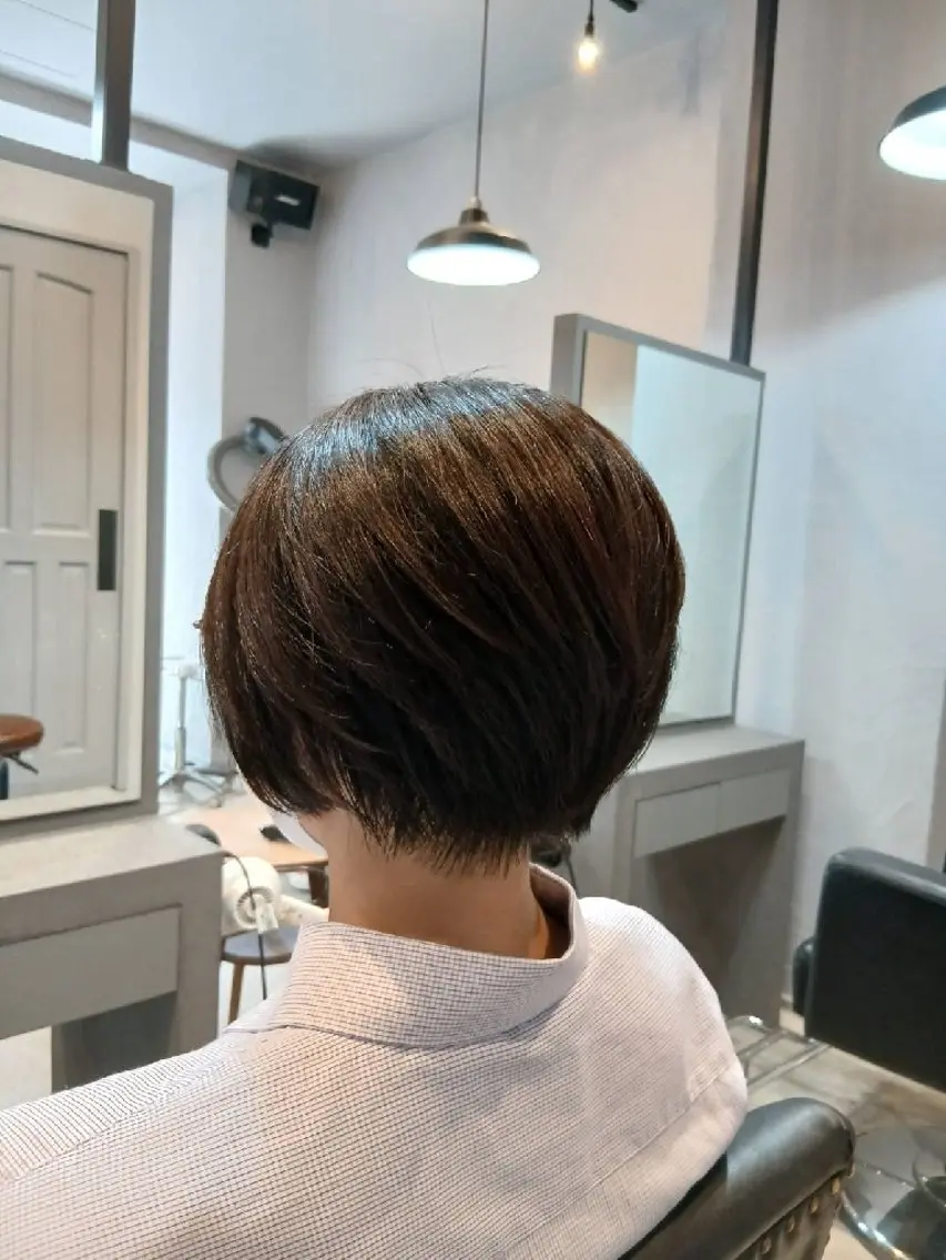 ショート 前田 瑛司のヘアスタイル