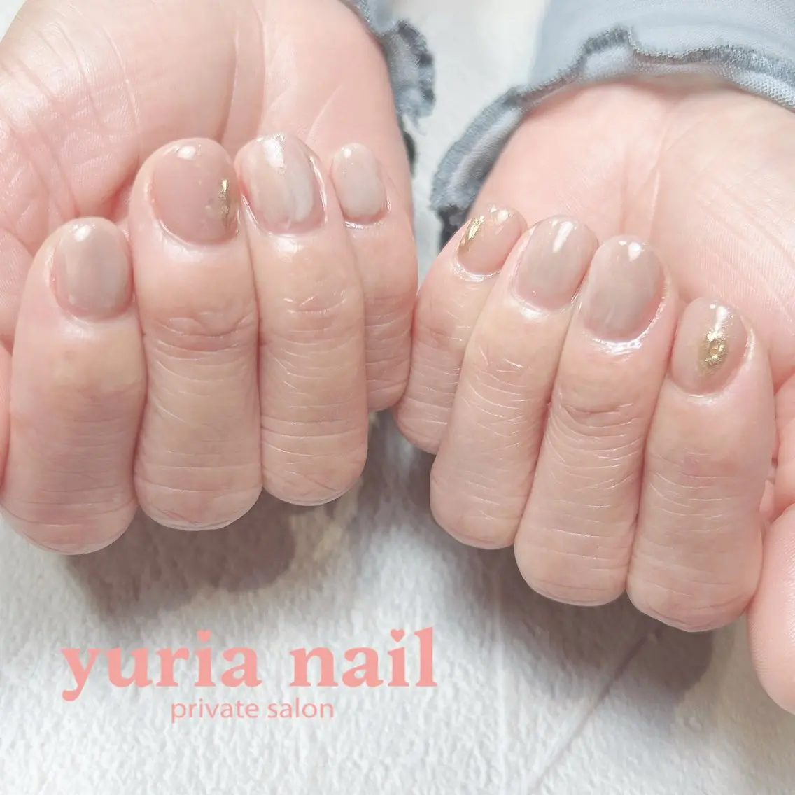 ネイル アートネイル ジェルネイル ニュアンスネイル ハンドネイル 小林 ゆりあのネイルデザイン