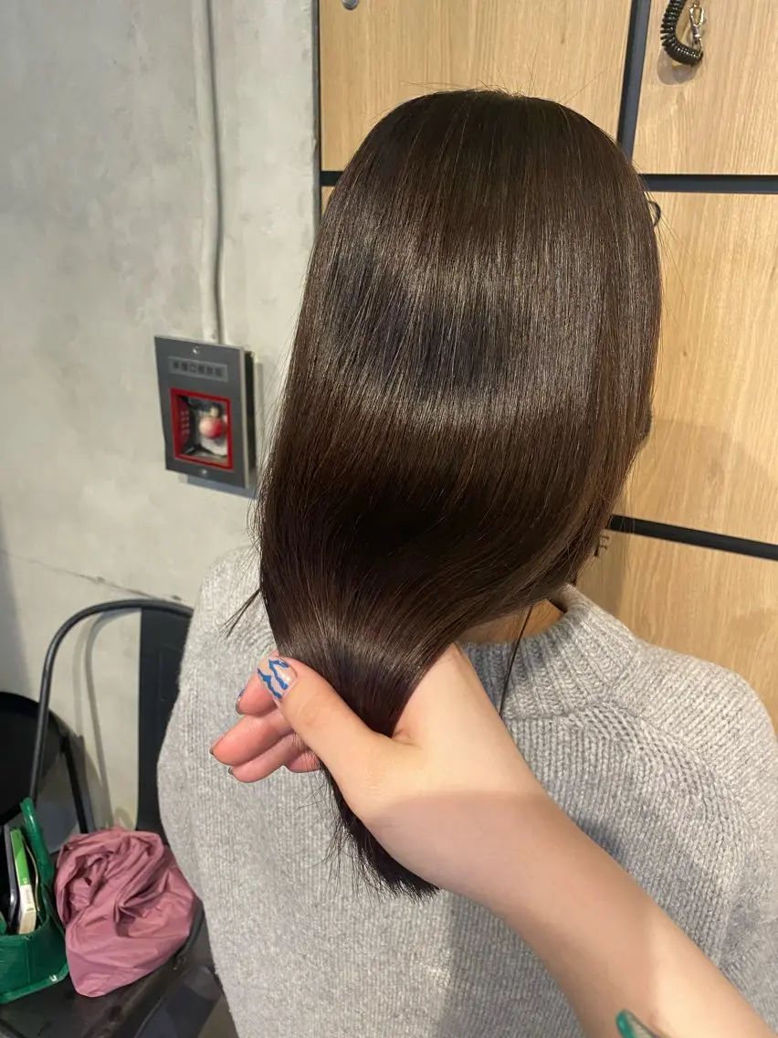カラー カット ヘアカラー 縮毛矯正 髪質改善サロン 梅田/ヨナミネのヘアスタイル