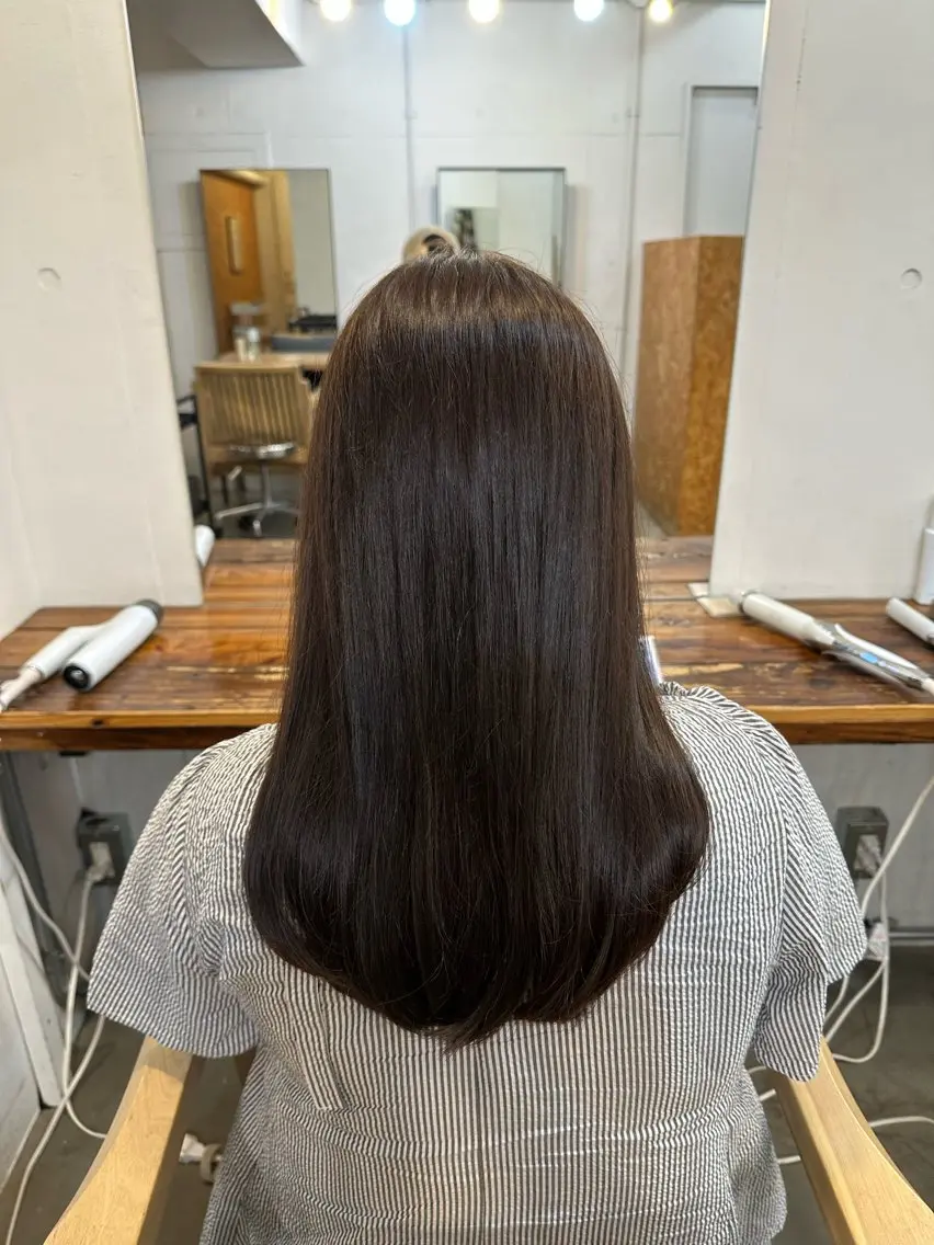 ロング カラー 横浜/メンズ特化/ Farbe/田中颯斗のヘアスタイル