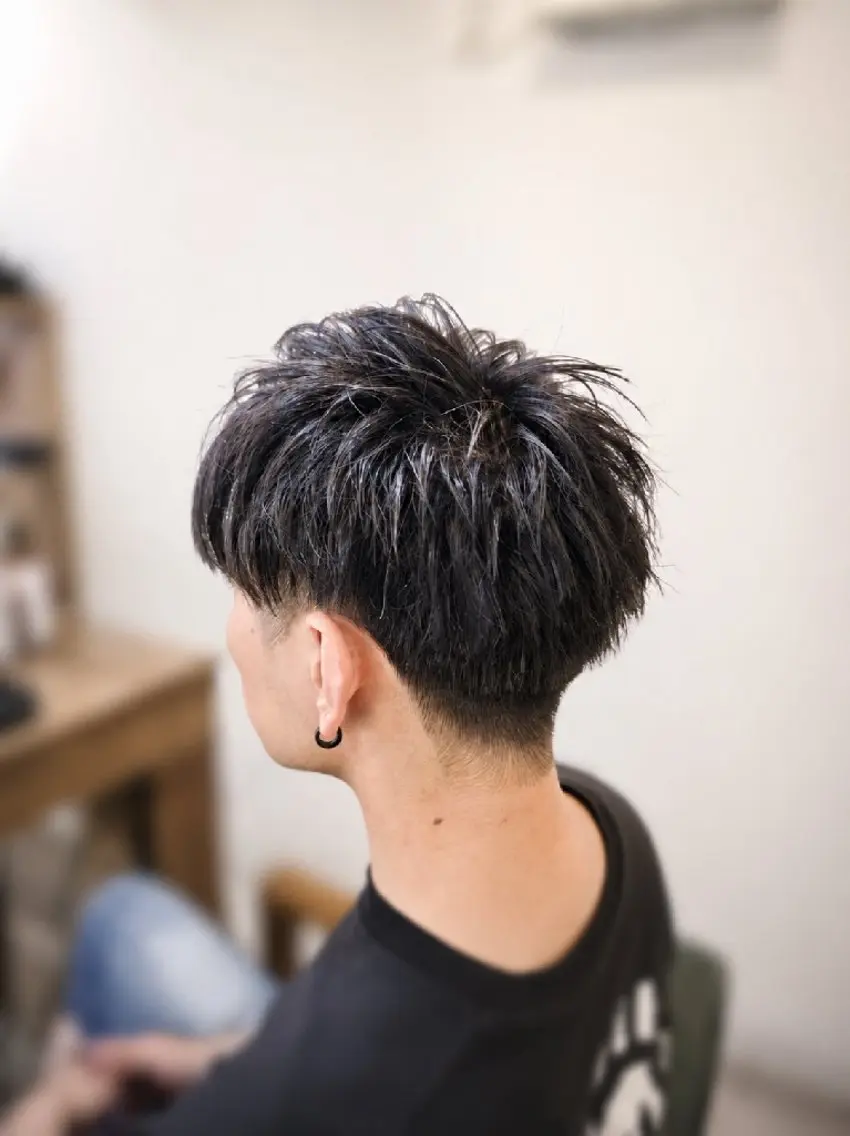 ショート メンズ KLYiEの裏口🏡 おおむら（メンズ専）のヘアスタイル