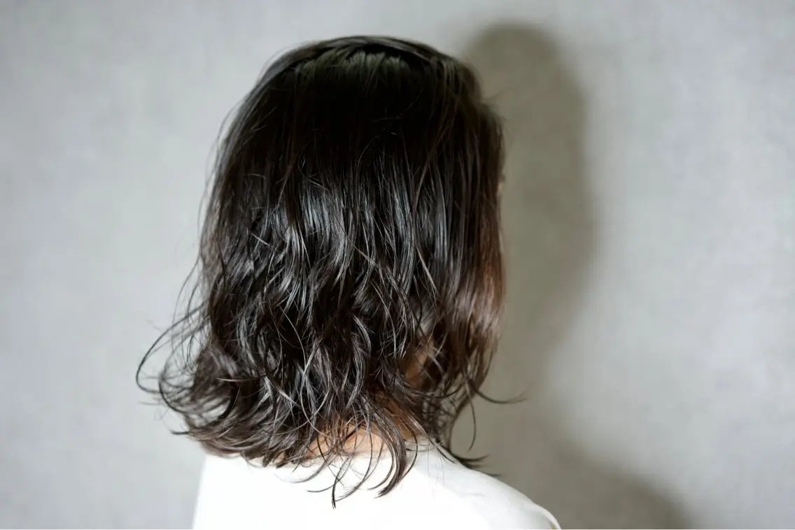 ミディアム 黒木 翔平のヘアスタイル