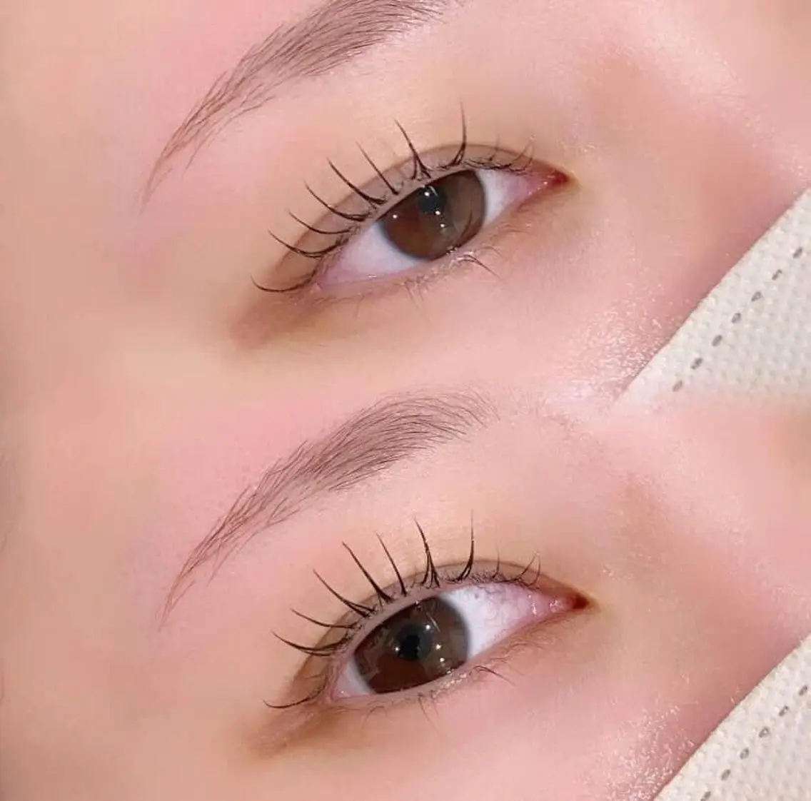 【長さ重視】立ち上げストレートまつげパーマの写真