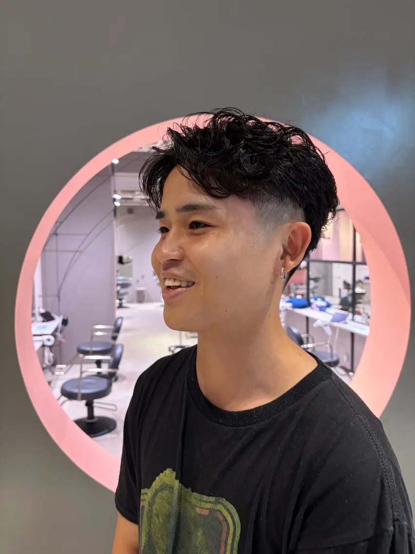 パーマ パーマ 刈谷カラーパーマ こたろうのヘアスタイル