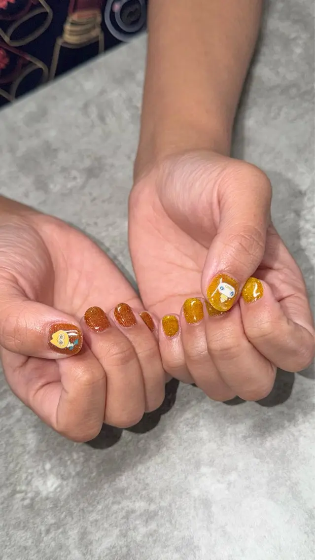 ネイル ハンドネイル ハンドケア shino🌟 痛ネイルのネイルデザイン