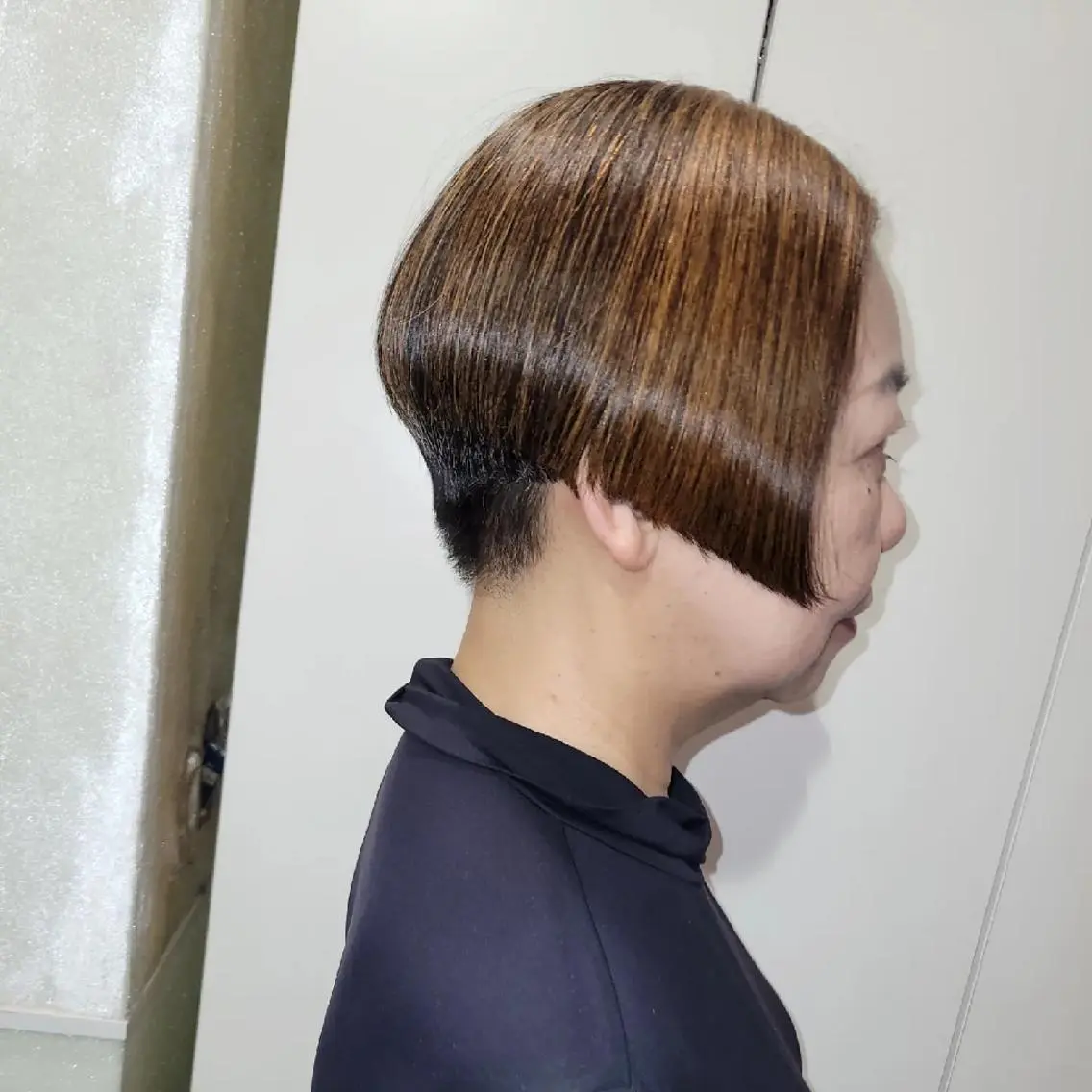ショート 前下がりボブ ボブ 遠藤 史秋のヘアスタイル