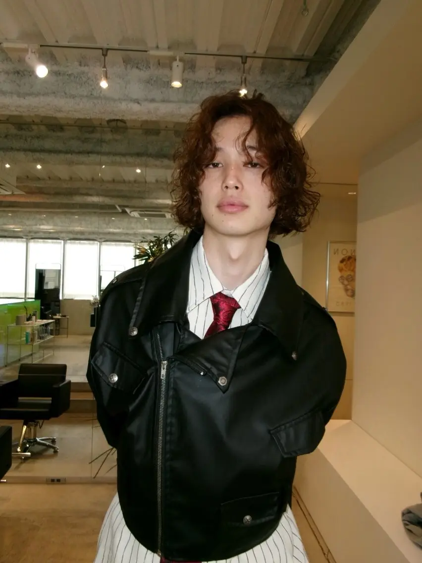 メンズ カット パーマ ANY/メンズ特化/ シバヤ　ユウキのヘアスタイル