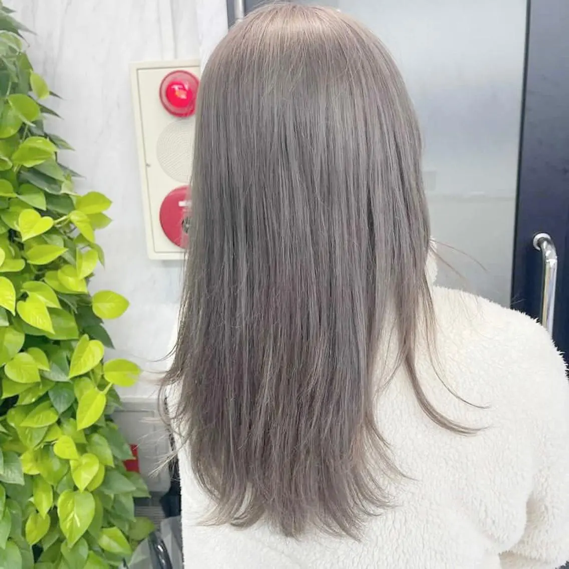 セミロング カラー ハイトーンカラー メンズ特化/ マンツーマン/Ryuのヘアスタイル