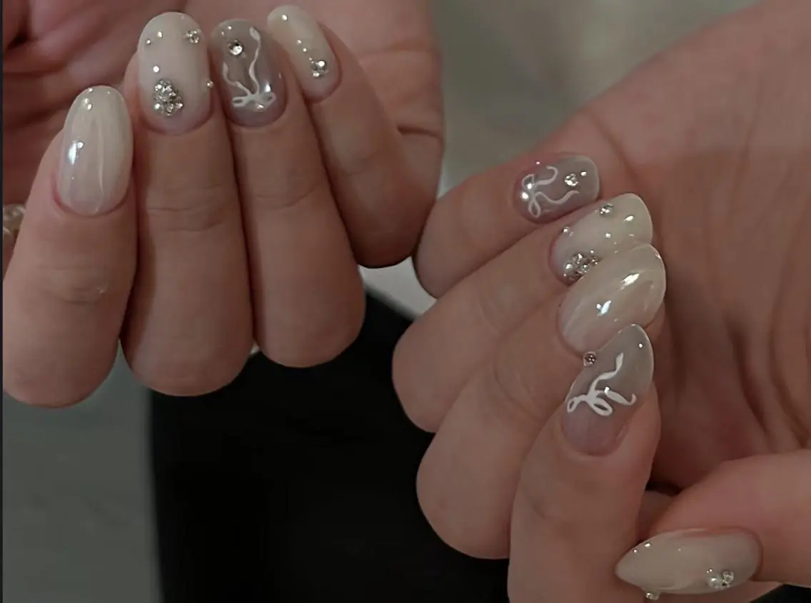 ネイル ハンドネイル ハンドケア 🍑 momo_nailのネイルデザイン